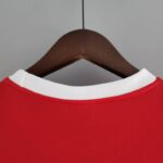 Camiseta Retro Benfica primera equipacion 1973-1974 cuello anterior