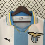 Camiseta Retro Lazio primera equipacion 1999-2000 cuello