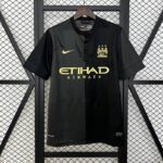 Camiseta Retro Manchester City Visitante Negro 2013-2014
