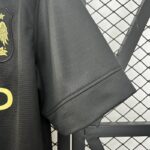 Camiseta Retro Manchester City Visitante Negro 2013-2014 manga