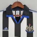 Camiseta Retro Newcastle Local 2000-2001 cuello