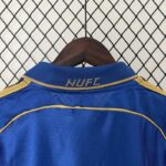 Camiseta Retro Newcastle Visitante 1998-1999 cuello anterior