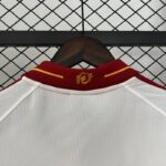 Camiseta Retro Selección España Visitante 2000 cuello anterior