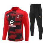 Conjunto de Buzo AC Milan Rojo 2024-2025
