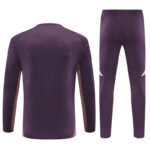 Conjunto de Buzo Arsenal Purpura 2024-2025 dorsal