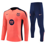 Conjunto de Buzo FC Barcelona Rosa 2024-2025