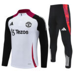 Conjunto de Buzo Manchester United Blanco 2024-2025