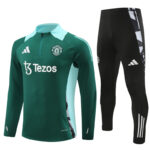 Conjunto de Buzo Manchester United Verde 2024-2025
