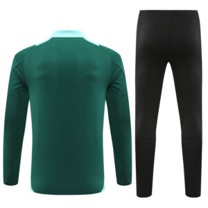 Conjunto de Buzo Manchester United Verde 2024-2025 dorsal