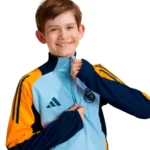 Conjunto de Buzo Niño Real Madrid 2024-2025 cuello