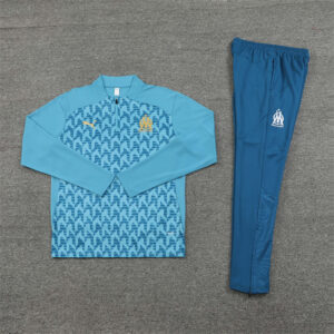 Conjunto de Buzo Olympique Masella Celeste 2024-2025 post