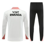 Conjunto de Buzo Paris Saint Germain Blanco 2024-2025 dorsal