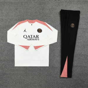 Conjunto de Buzo Paris Saint Germain Blanco 2024-2025 post