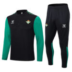 Conjunto de Buzo Real Betis Negro 2022