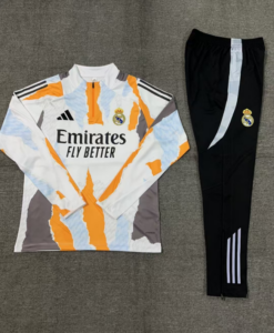 Conjunto de Buzo Real Madrid Amarillo 2024-2025 post