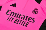 Conjunto de Buzo Real Madrid Rosa 2024-2025 frontal