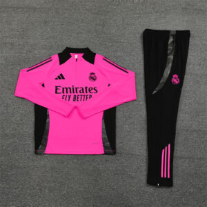 Conjunto de Buzo Real Madrid Rosa 2024-2025 post