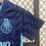 Conjunto niño Oporto Visitante Azul 2024-2025 manga