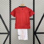 conjunto-niño-manchester-united-primera-equipacion-retro-2012-2013-parte-trasera