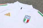 Chandal seleccion Italia Blanco 2024-2025 cuello