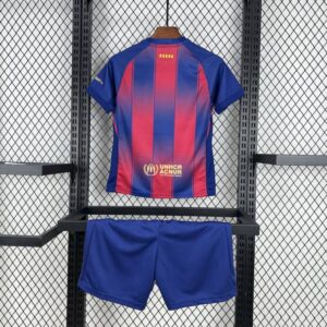conjunto-niño-fc-barcelona-primera-equipacion-2025-2026-parte-trasera