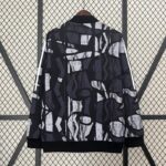 Cortaviento-Reversible-Arsenal-Verde-Negro-2024-2025-parte-trasera-negro