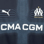 Camiseta Olympique Marsella Segunda Equipacion 2025-2026-escudo