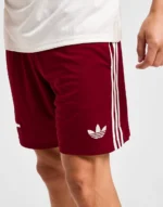 Pantalon Corto Arsenal Tercera Equipaciòn 2025-2026-lateral escudo