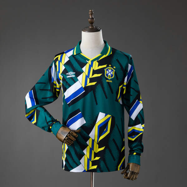camiseta-brasil-portero-retro-manga-larga-1996-1997 camiseta-brasil-portero-retro-manga-larga-1996-1997