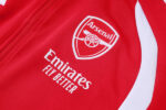 chandal-arsenal-cremallera-alta-rojo-negro-2026-2027-escudo